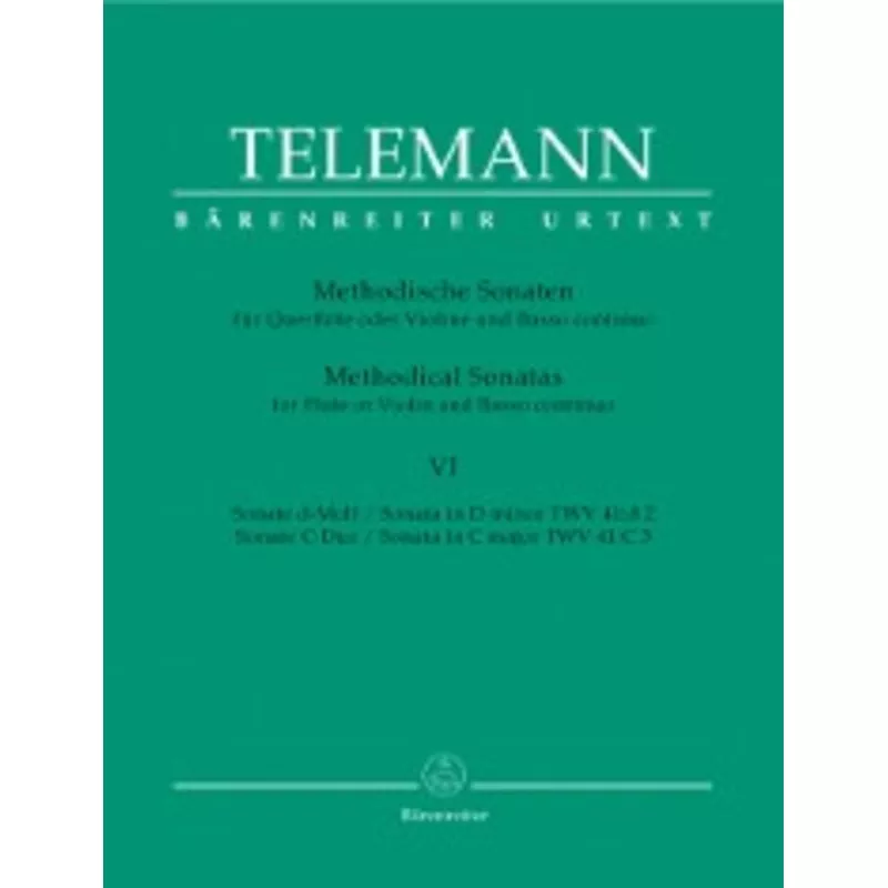 Telemann, GP :: Methodische Sonaten [Methodical Sonatas] Vol. VI
