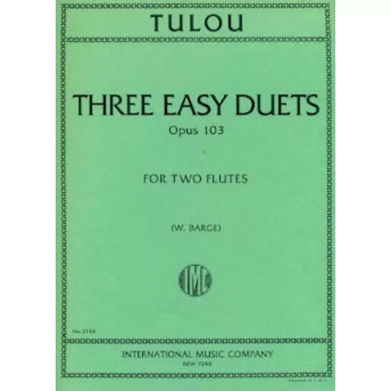Three Easy Duets, Op. 103
