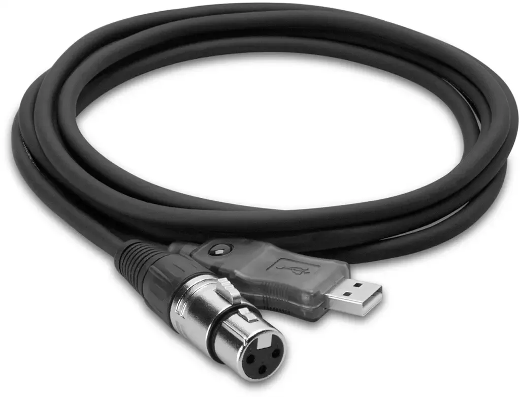 tracklink-microphone-to-usb-interface-xlr3f-to-usb-type-10-ft Tracklink Microphone to USB Interface, XLR3F to USB Type A, 10 ft