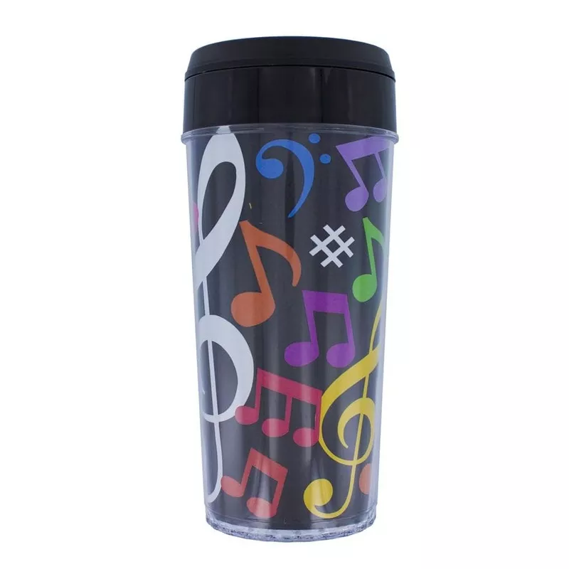 travel-tumbler-multi-color-notes-design Travel Tumbler – Multi Color Notes Design