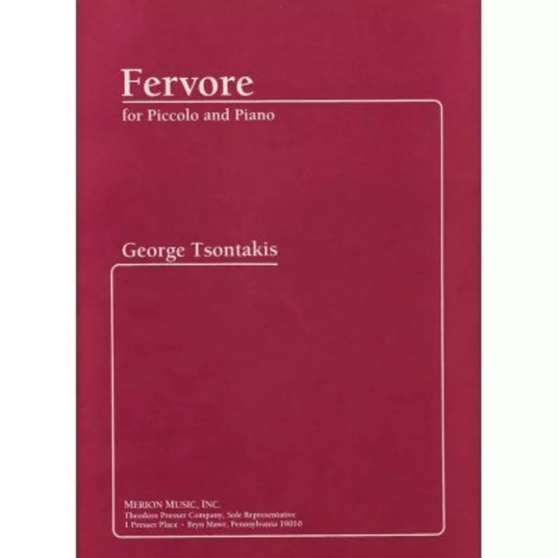 tsontakis-g-fervore Tsontakis, G :: Fervore