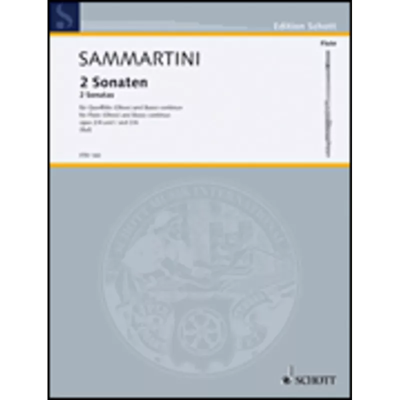 Two Sonatas, Op. 2 (Flute and Piano)