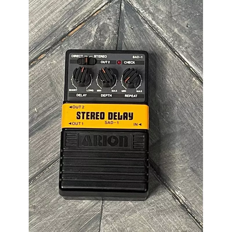 Used Arion SAD-1 Stereo Delay Effect Pedal