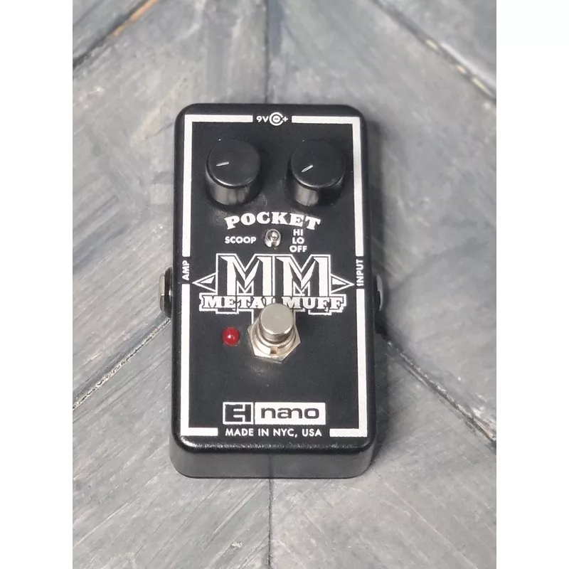 used-electro-harmonix-pocket-metal-muff-distortion-effect-pedal Used Electro-Harmonix Pocket Metal Muff Distortion Effect Pedal