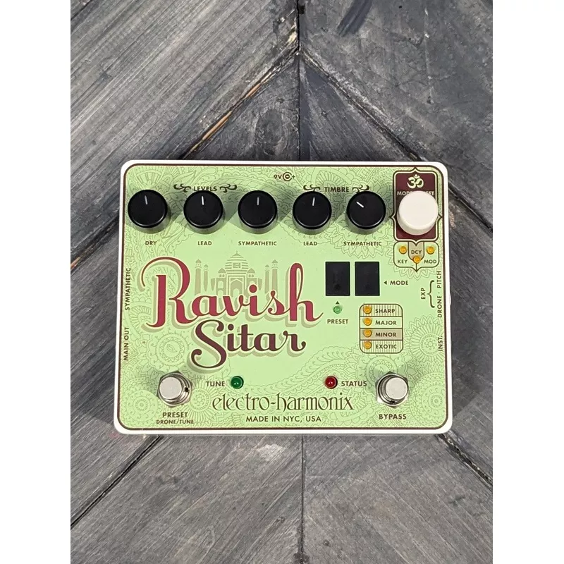 used-electro-harmonix-ravish-sitar-emulator-pedal Used Electro-Harmonix Ravish Sitar Emulator Pedal
