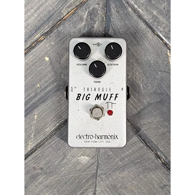used-electro-harmonix-triangle-big-muff-pi-fuzz-pedal-with-box Used Electro-Harmonix Triangle Big Muff Pi Fuzz Pedal with Box