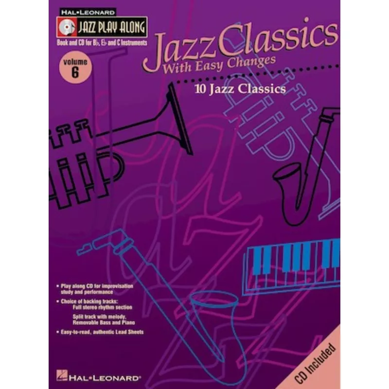 various-jazz-play-along-volume-6-jazz-classics-with-easy-changes Various :: Jazz Play-Along: Volume 6 – Jazz Classics with Easy Changes