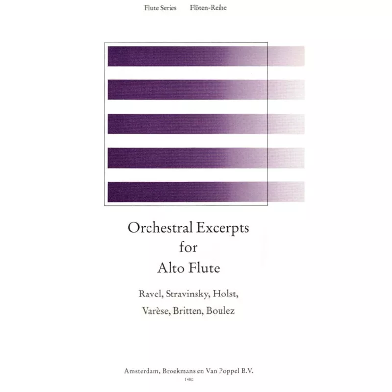 various-orchestral-excerpts-alto-flute Various :: Orchestral Excerpts for Alto Flute
