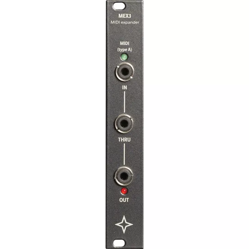 vermona-mex3-midi-extension-melodicer-eurorack-module Vermona MEX3 MIDI Extension for meloDICER Eurorack Module