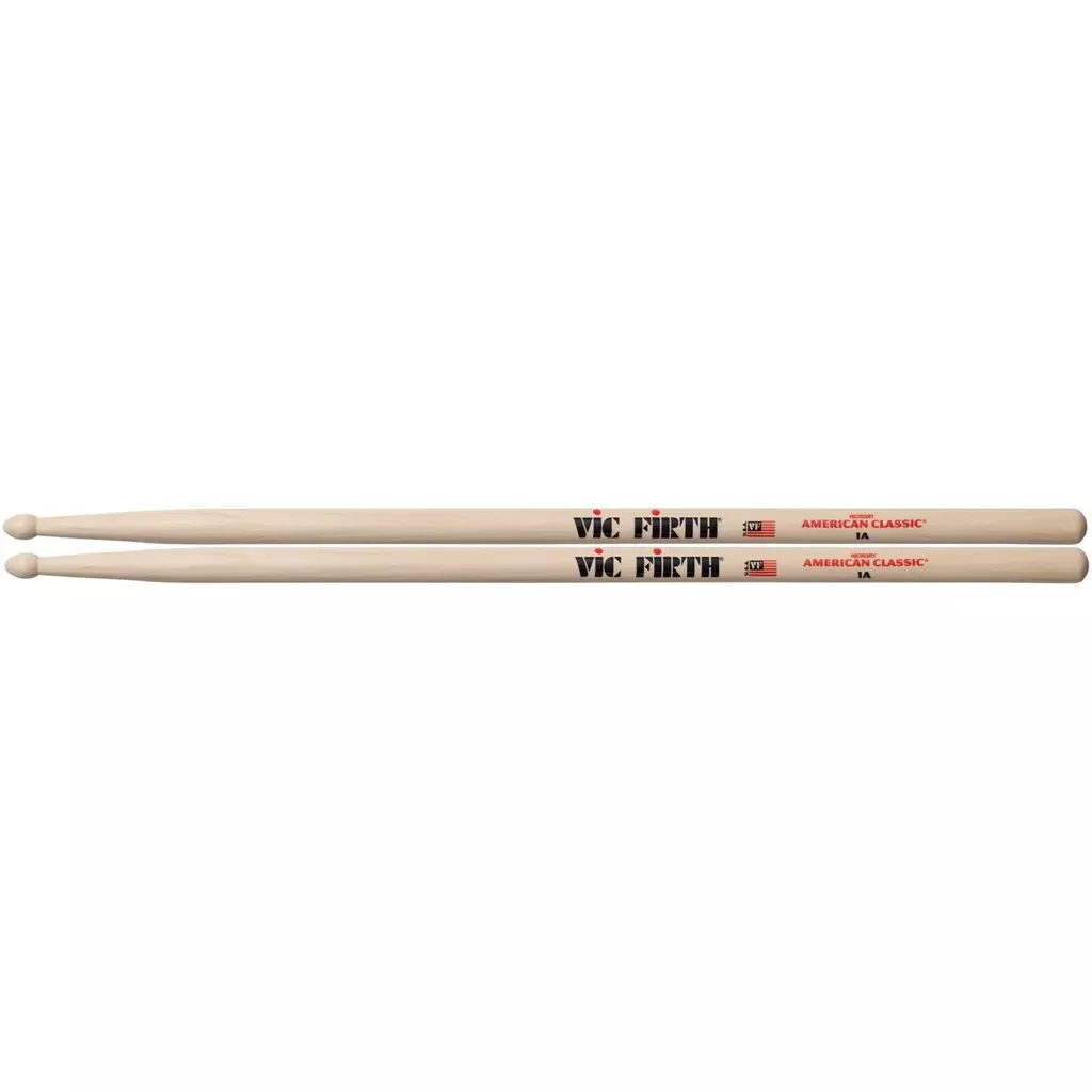 vic-firth-american-classic-1a-wood-tip-drum-sticks Vic Firth American Classic 1A Wood Tip Drum Sticks