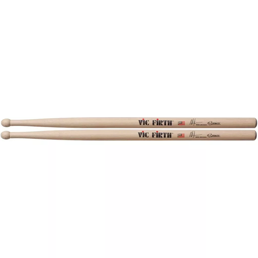vic-firth-corpmaster-smj-mike-jackson-marching-snare-sticks Vic Firth Corpmaster SMJ Mike Jackson Marching Snare Sticks