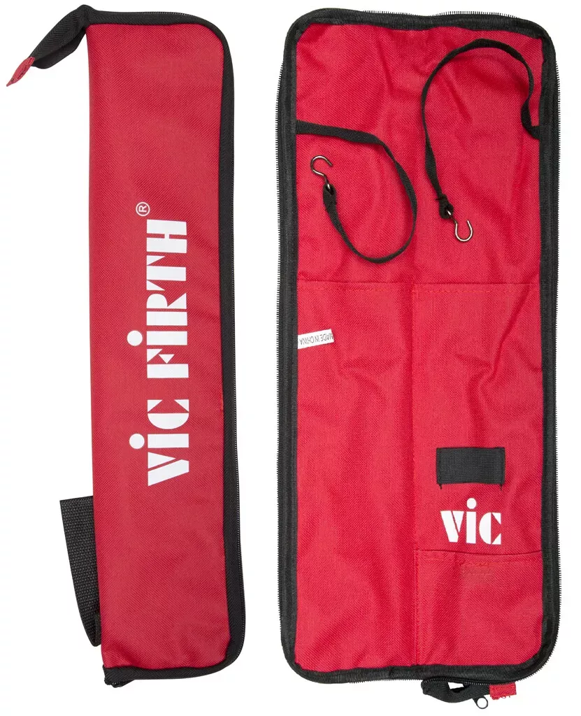 vic-firth-esbred-red-essentials-stick-bag Vic Firth ESBRED Red Essentials Stick Bag