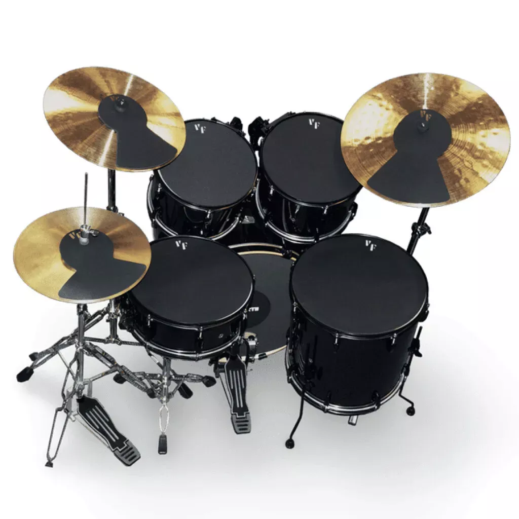 Vic Firth MUTEPP4 Mute Prepack 10/12/14/14/22"