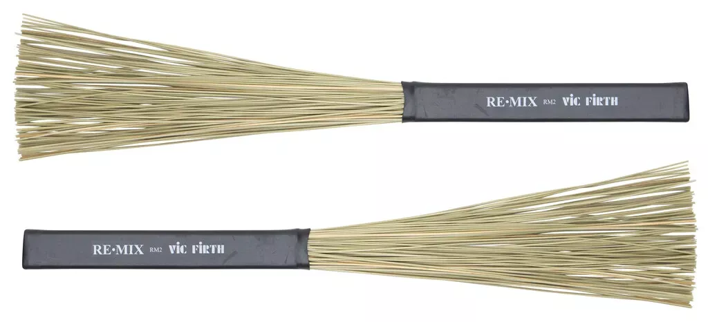 vic-firth-re-mix-rmp-birch-african-grass-brushes-pack Vic Firth Re-Mix RMP Birch and African Grass Brushes Pack