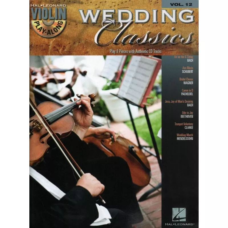 violin-play-along-volume-12-wedding-classics-violin-hal-leonard Violin Play-Along, Volume 12: Wedding Classics – Violin – Hal Leonard