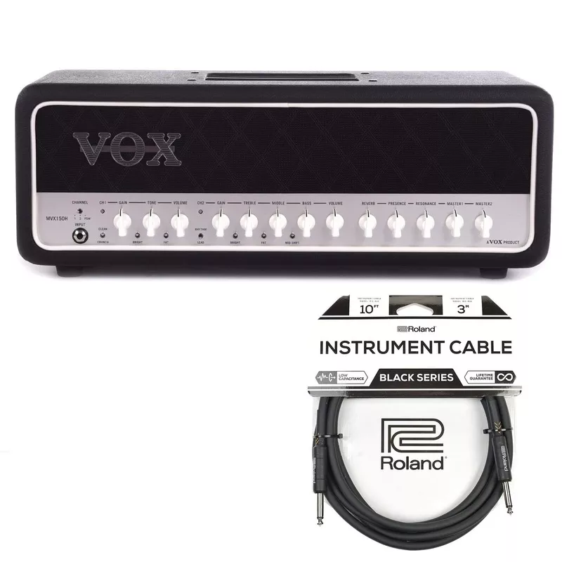 vox-mvx150h-two-channel-head-150w-cable-bundle Vox MVX150H Two-Channel Head 150w Cable Bundle