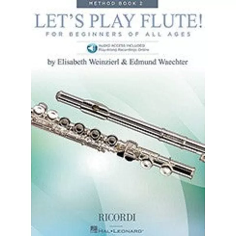 weinzierl-e-waechter-e-let-s-play-flute-method-book-2 Weinzierl, E; Waechter, E :: Let’s Play Flute Method Book 2