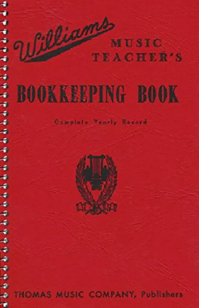 williams-music-teacher-s-bookkeeping-book Williams Music Teacher's Bookkeeping Book