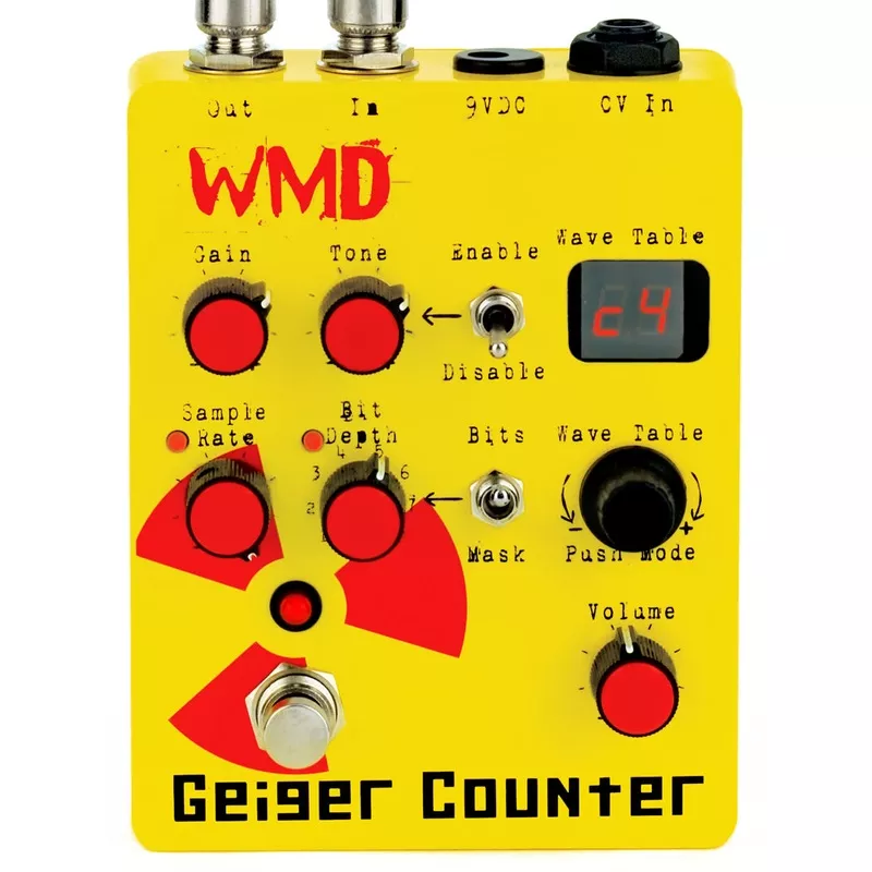wmd-geiger-counter-pedal-open-box WMD GEIGER COUNTER PEDAL : OPEN BOX
