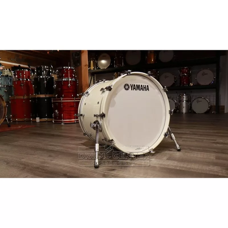 Yamaha Absolute Hybrid Maple Bass Drum 22×16 Polar White