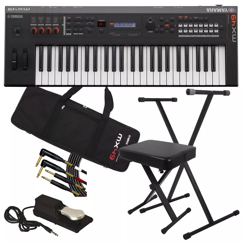 yamaha-mx49-music-synthesizer-black-stage-essentials-bundle Yamaha MX49 Music Synthesizer – Black STAGE ESSENTIALS BUNDLE