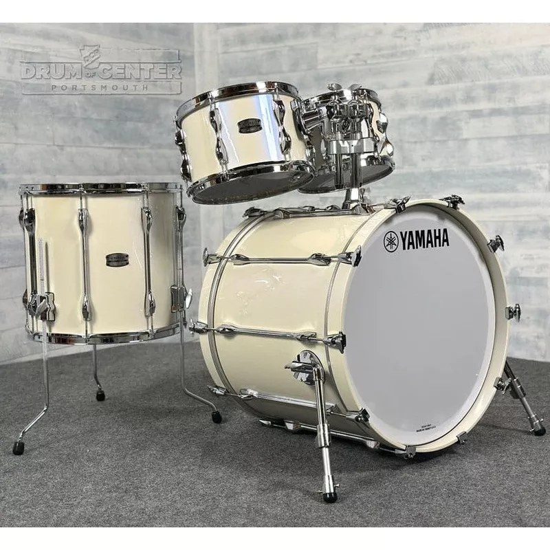 yamaha-recording-custom-4pc-drum-set-22-10-12-16-polar-white Yamaha Recording Custom 4pc Drum Set 22/10/12/16 Polar White