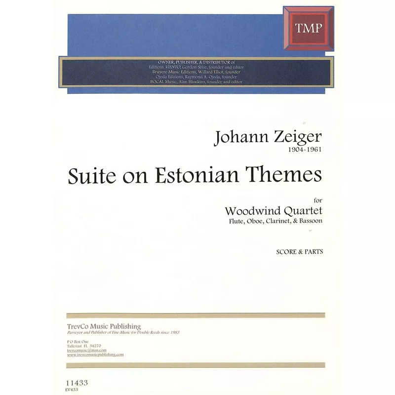 Zeiger, J :: Suite on Estonian Themes