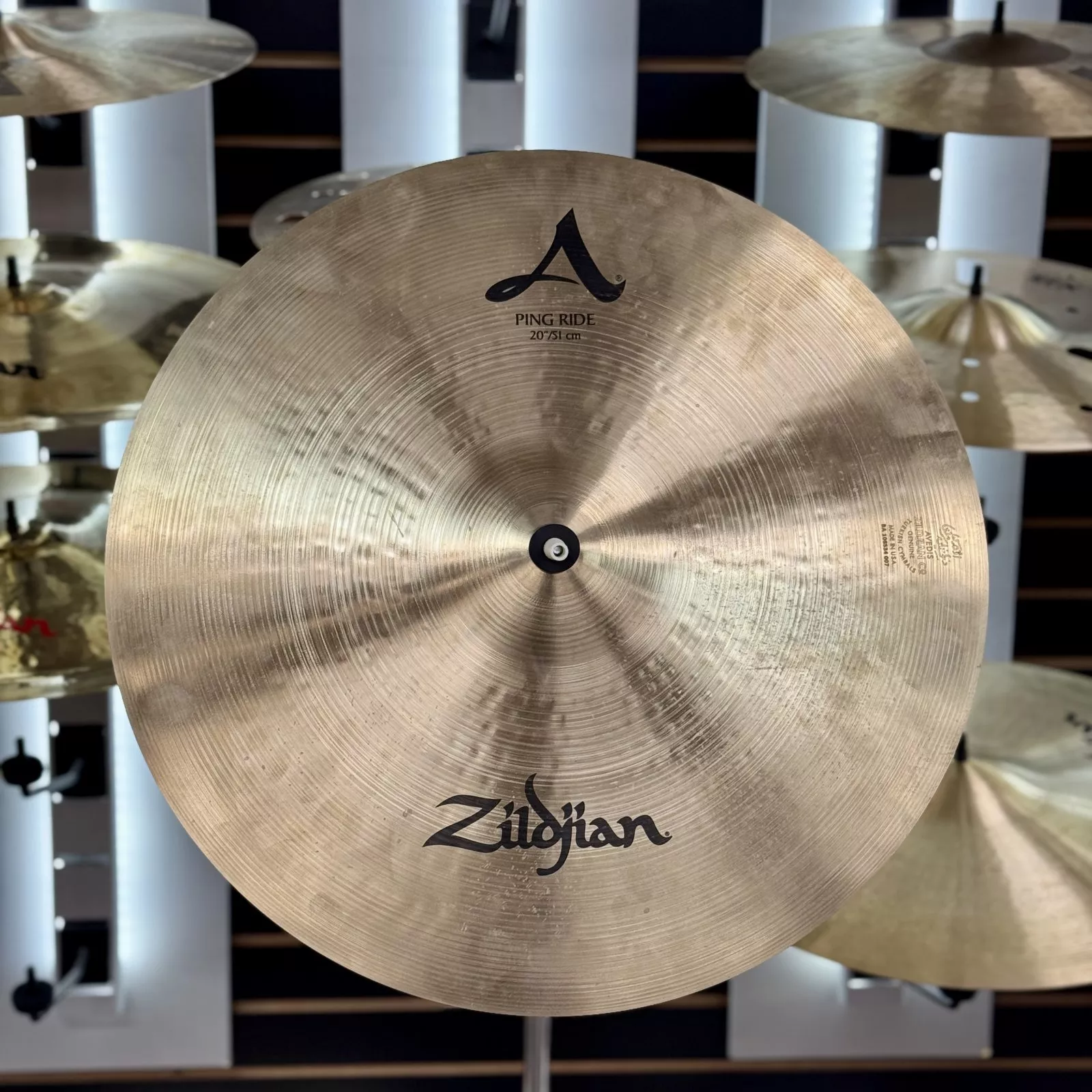 zildjian-a0042-20-ping-ride-2480g-floor-model ZILDJIAN A0042 20" A PING RIDE 2480g - FLOOR MODEL