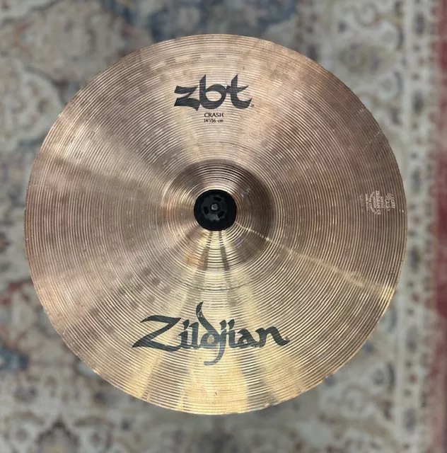 zildjian-zbt14c-14-crash-cymbal-used ZILDJIAN ZBT14C 14" CRASH CYMBAL - USED