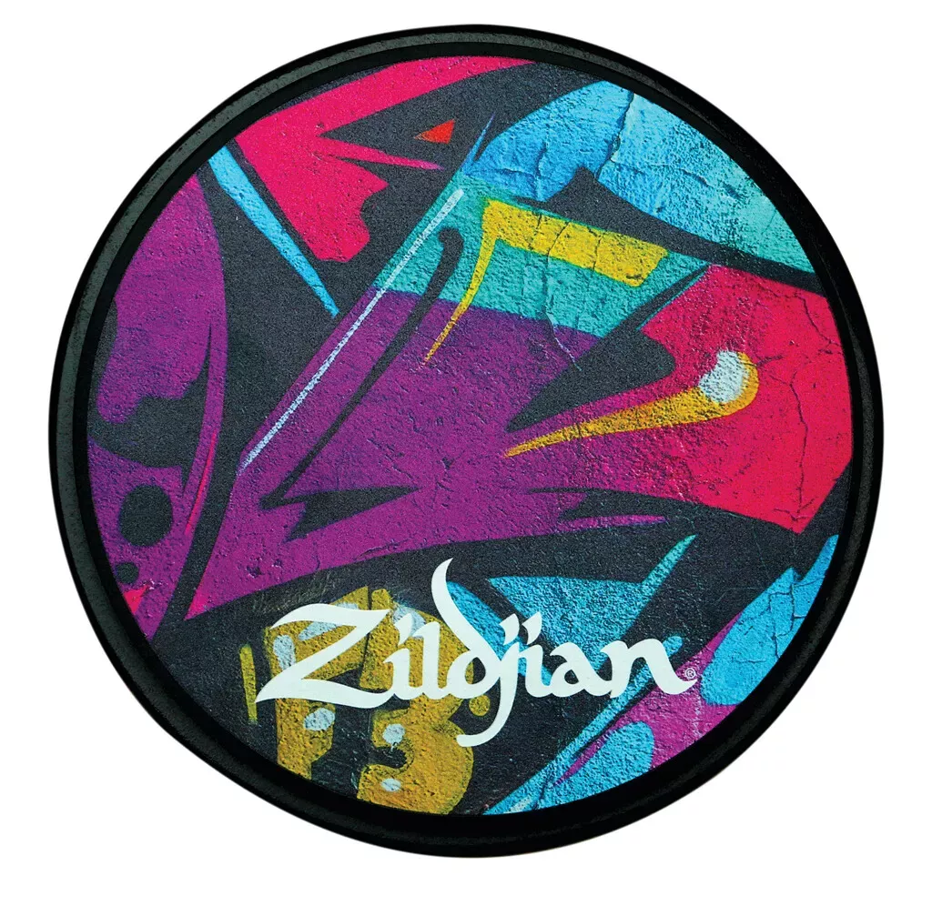 zildjian-zxppgra12-12-practice-pad-graffiti Zildjian ZXPPGRA12 12" Practice Pad, Graffiti