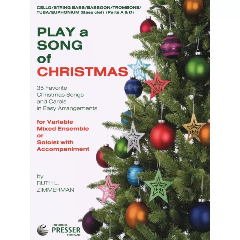 zimmerman-ruth-l-play-song-christmas-cello-published-by-theodore-presser-company Zimmerman, Ruth L – Play a Song of Christmas, for Cello Published by Theodore Presser Company