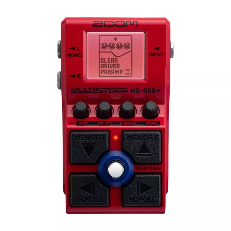 zoom-ms-60b-multistomp-bass-pedal Zoom MS-60B+ Multistomp Bass Pedal