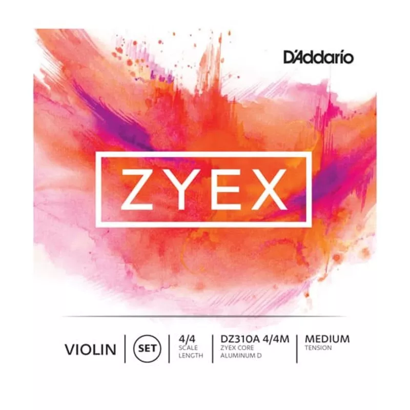 zyex-violin-string-set-4-4-size-medium Zyex Violin String Set 4/4 Size Medium